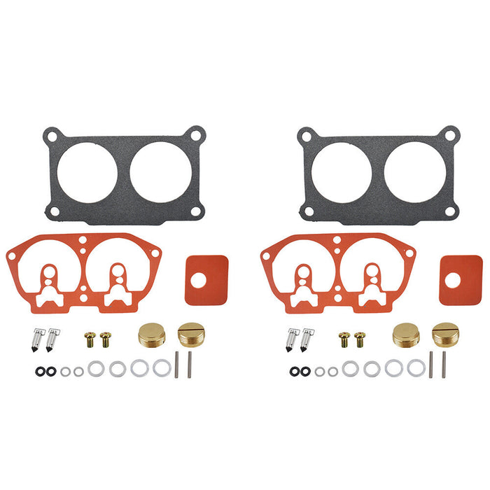 DURAFORCE 2* Carb Carburetor Rebuild Kit Fit For Yamaha 115-225 HP 1986-1995 Outboard V-4