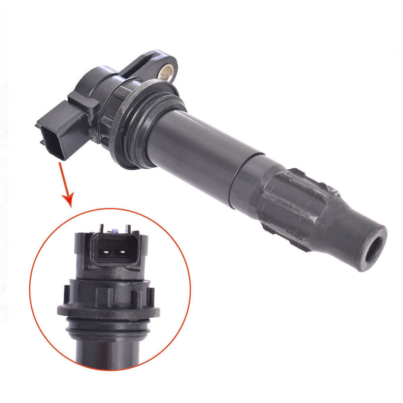 DURAFORCE 4pcs Ignition Coil For Yamaha 6D3-82310-01-00 6D3-82310-00-00 6B6-82310-00-00