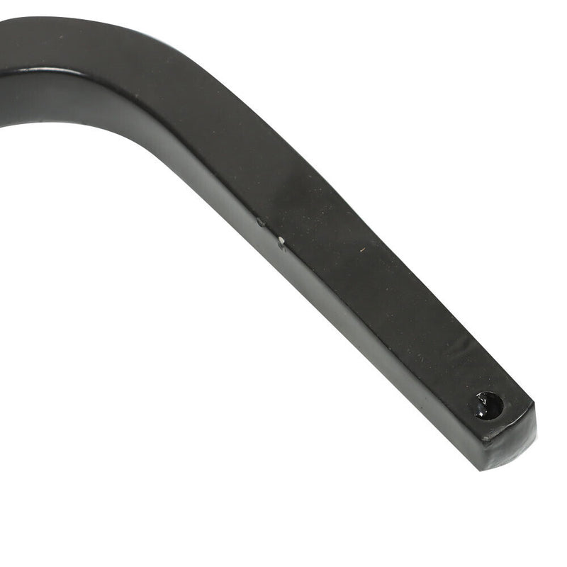 DURAFORCE Straight Mud Flap Hanger 30" Heavy Duty Steel Set For Semi Truck
