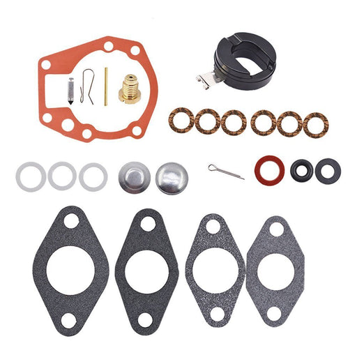 DURAFORCE For Johnson Evinrude 6HP 7.5HP 10HP 15HP 383067 398532 Carburetor Kit & Float