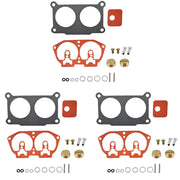 DURAFORCE 3× Carburetor Rebuild Kit For Outboard V-6 For Yamaha 150 175 200 225 HP 86-95