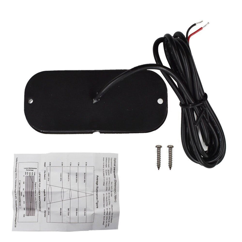 DURAFORCE For Marine Transom Lights Blue 27LED Underwater Boat 316 Stainless Steel Pontoon