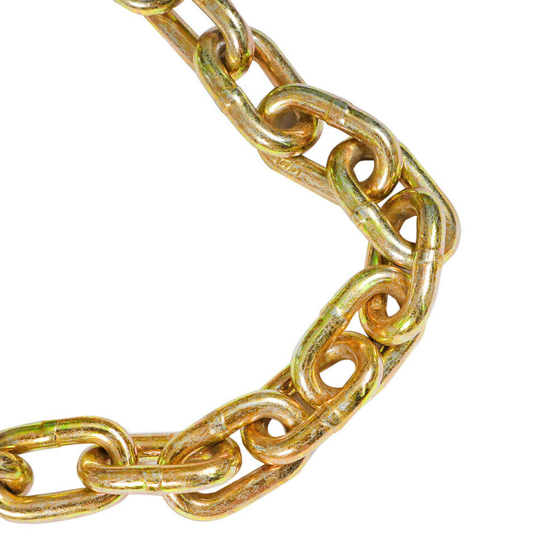 DURAFORCE 5/16" G70 V-Chain Bridle w/15" Large J Hooks,T- Hook&J-Hook w/ Grab Hooks 3' New