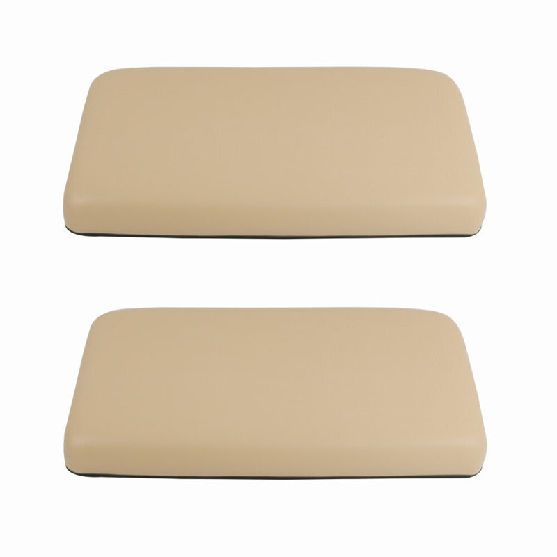 DURAFORCE 2PCS Buff Seat Bottom Assembly Set For Club Car DS Golf Cart - 1979-2000.5