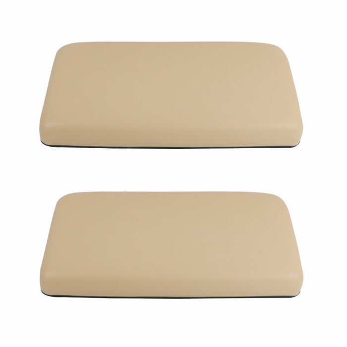 DURAFORCE 2PCS Buff Seat Bottom Assembly Set For Club Car DS Golf Cart - 1979-2000.5