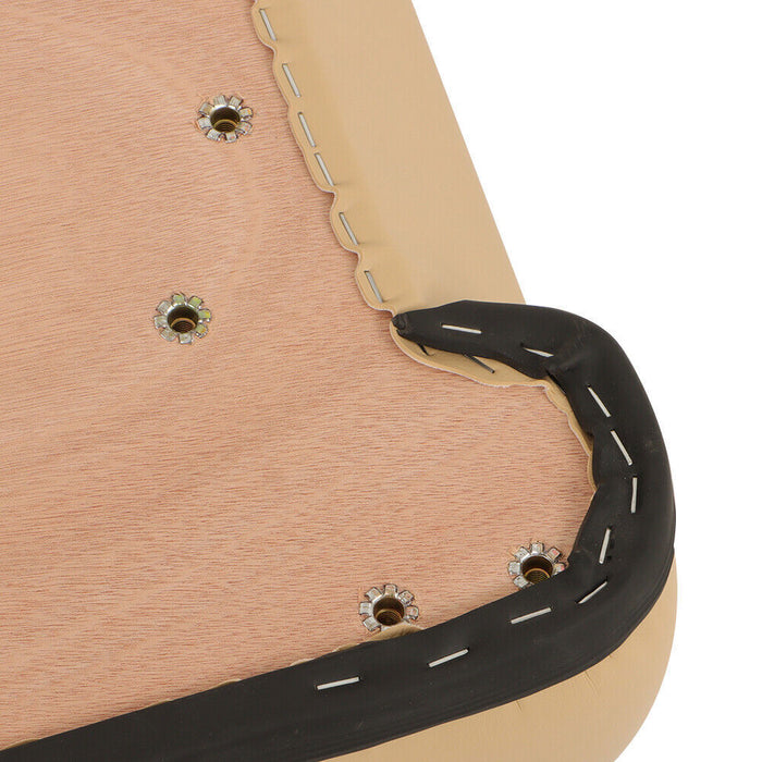 DURAFORCE 2PCS Buff Seat Bottom Assembly Set For Club Car DS Golf Cart - 1979-2000.5