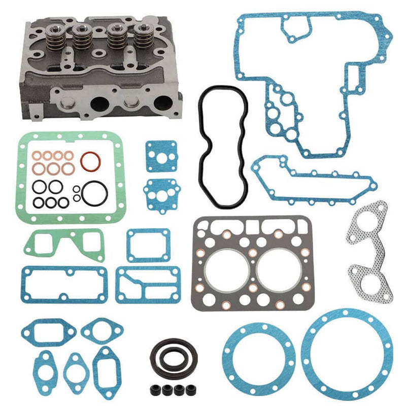 DURAFORCE Complete Cylinder Head & Gasket Kit For Kubota Z750 Z751 B7000 L175 L185 L1500