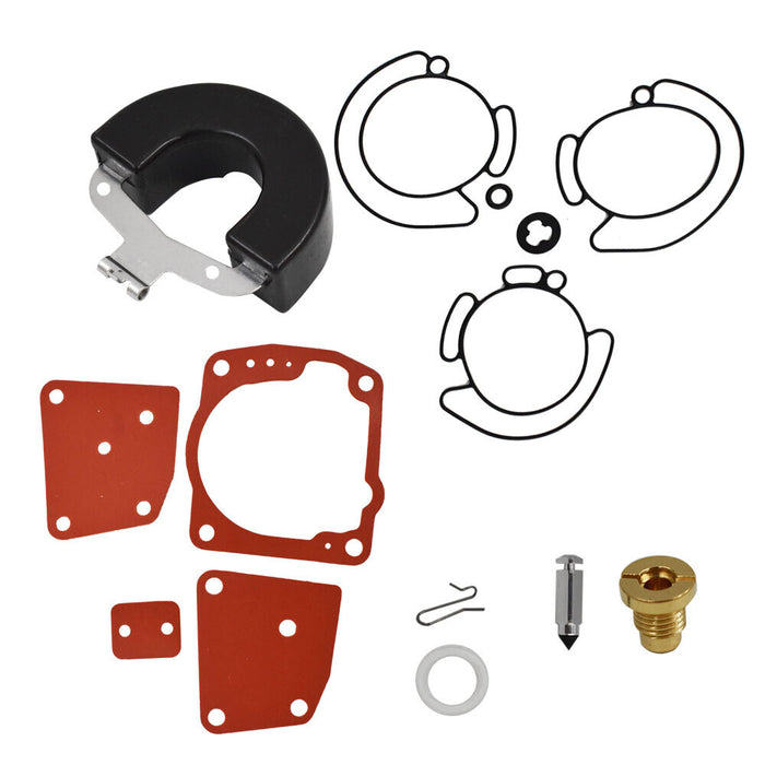 DURAFORCE 3 Carburetor Rebuild Kit for Johnson Evinrude V6 60 Degree 100-175 Carb