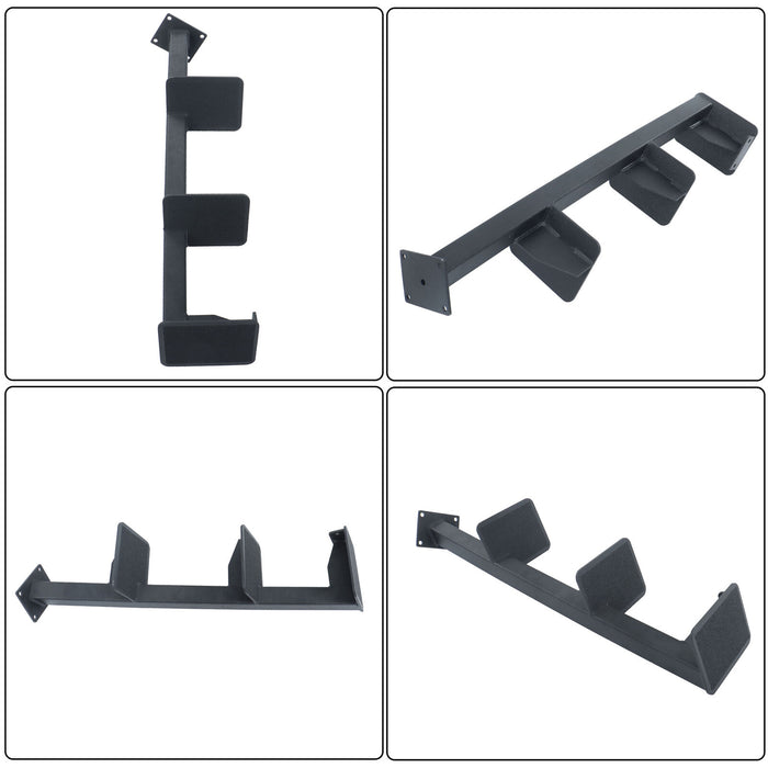 DURAFORCE Heavy-Duty Boat Step Deep "V" Boat Trailer Tongues Steps w/ Handle