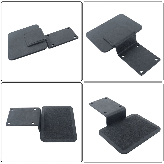 DURAFORCE Heavy-Duty Boat Step Deep "V" Boat Trailer Tongues Steps w/ Handle