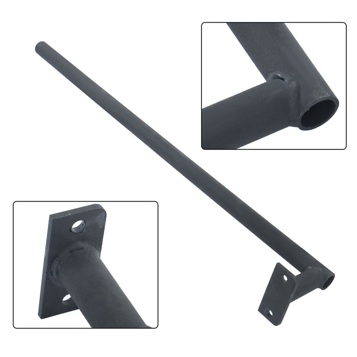 DURAFORCE Heavy-Duty Boat Step Deep "V" Boat Trailer Tongues Steps w/ Handle