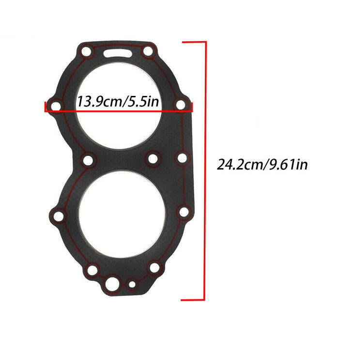 DURAFORCE 66T-11181-A2 GASKET, CYLINDER HEAD 1 For Yamaha Outboard Engine 40HP