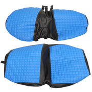 DURAFORCE Golf Cart Front Seat Cover Kit No Staple Blue Color Set For E-Z-GO TXT 1994-2013