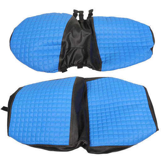 DURAFORCE Golf Cart Front Seat Cover Kit No Staple Blue Color Set For E-Z-GO TXT 1994-2013
