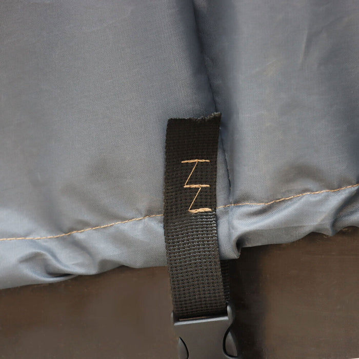 DURAFORCE 23-24ft V-Hull Runabout Boat Cover 600D Heavy Duty Waterproof Trailerable Grey