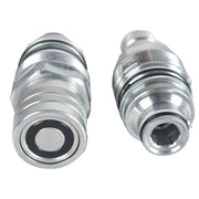 DURAFORCE Male & Female Flat Face Coupler Kit #6679837 6680018 For Bobcat T250,T300,T320