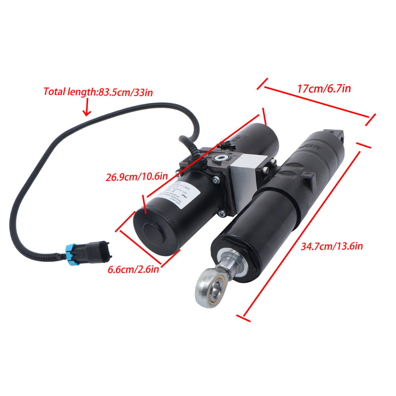 DURAFORCE BM22108 BM23079 Cargo Box Power Lift Actuator for Jhon Deere XUV 620i 850D