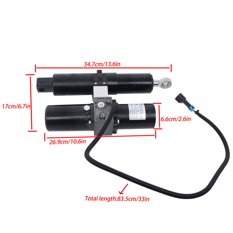 DURAFORCE BM22108 BM23079 Cargo Box Power Lift Actuator for Jhon Deere XUV 620i 850D