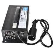 DURAFORCE Golf Cart Round 3 Pins Plug 48Volt 15Amp Battery Charger For Club Car