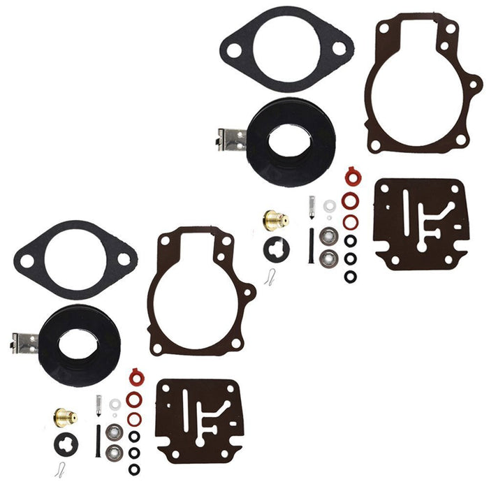 DURAFORCE 2 Carburetor Rebuild Kit For Johnson Evinrude 70HP 75HP 396701 392061 398729