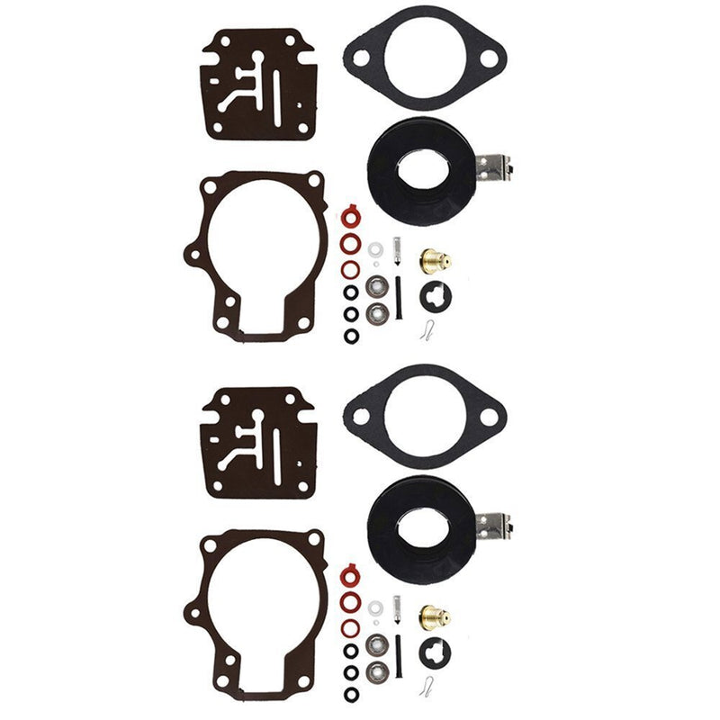 DURAFORCE 2 Carburetor Rebuild Kit For Johnson Evinrude 70HP 75HP 396701 392061 398729