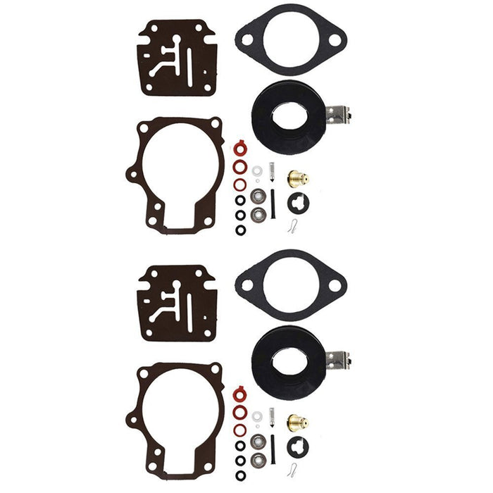 DURAFORCE 2 Carburetor Rebuild Kit For Johnson Evinrude 70HP 75HP 396701 392061 398729
