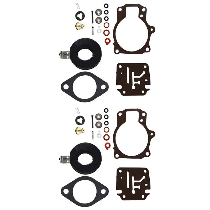 DURAFORCE 2 Carburetor Rebuild Kit For Johnson Evinrude 70HP 75HP 396701 392061 398729