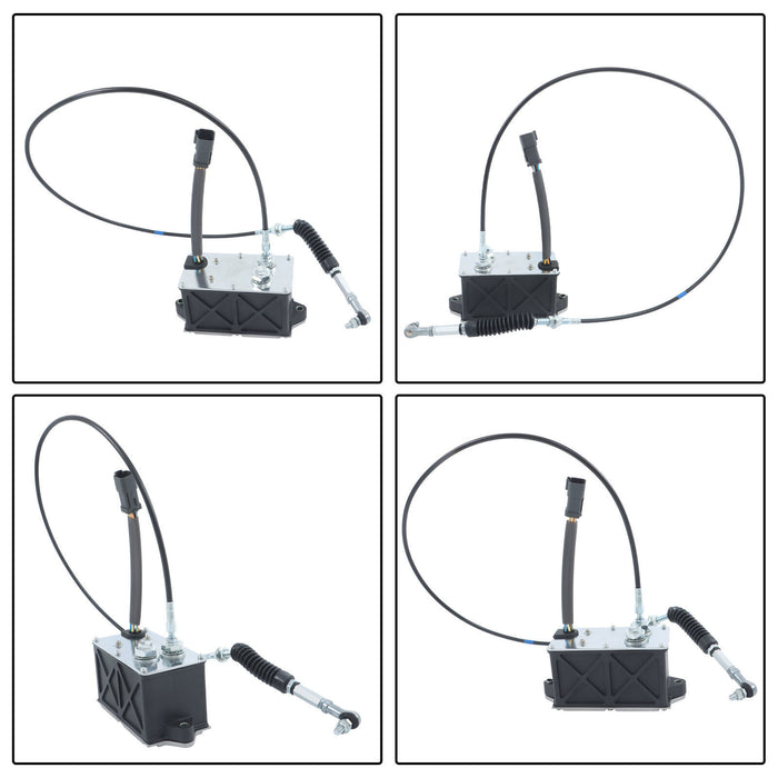DURAFORCE 247-5235 Throttle Motor For Caterpillar CAT Single Throttle Cable 6 Pins Plug
