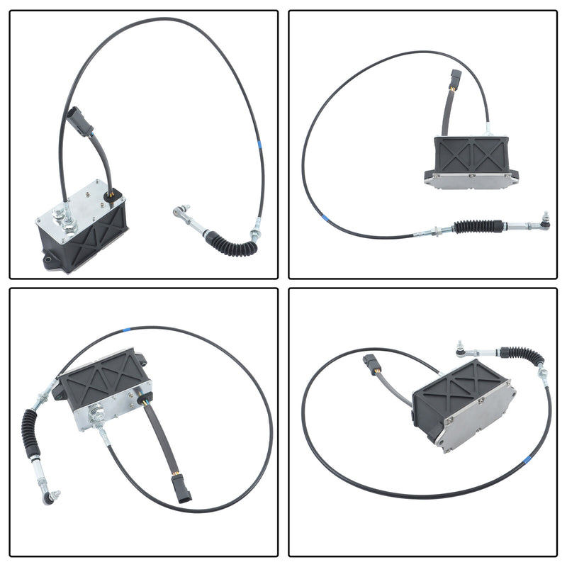 DURAFORCE 247-5235 Throttle Motor For Caterpillar CAT Single Throttle Cable 6 Pins Plug