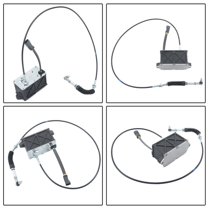 DURAFORCE 247-5235 Throttle Motor For Caterpillar CAT Single Throttle Cable 6 Pins Plug