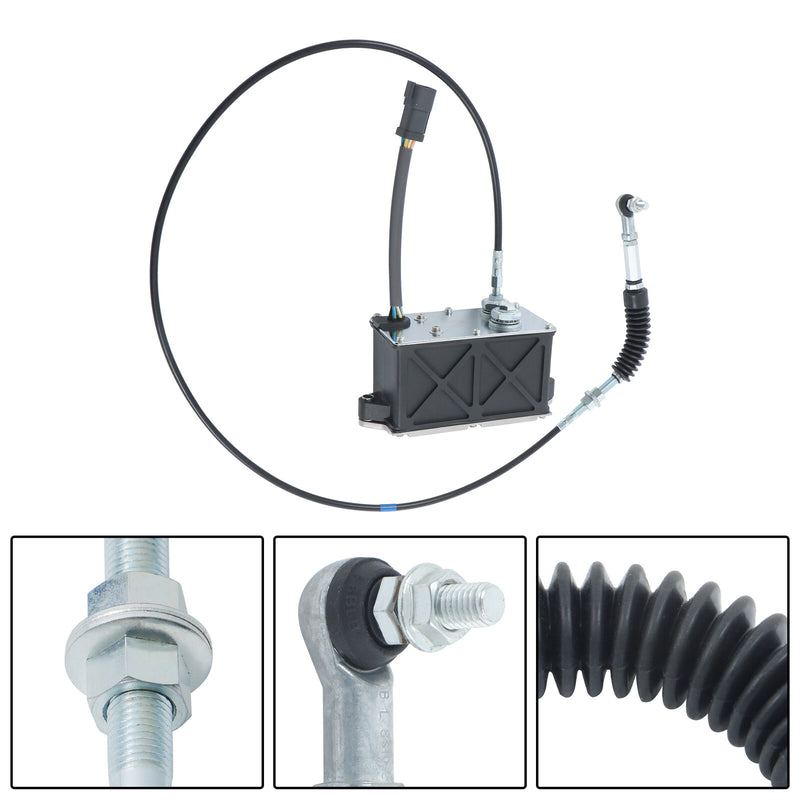 DURAFORCE 247-5235 Throttle Motor For Caterpillar CAT Single Throttle Cable 6 Pins Plug