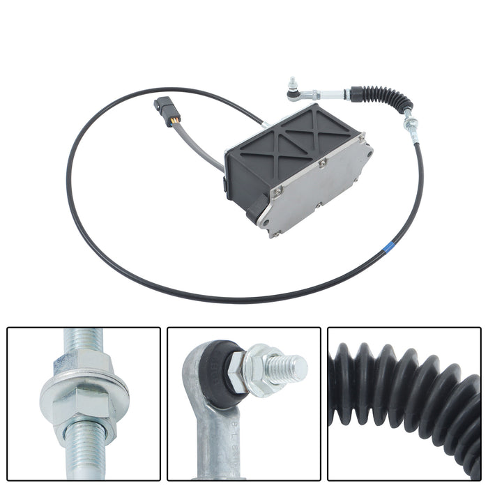 DURAFORCE 247-5235 Throttle Motor For Caterpillar CAT Single Throttle Cable 6 Pins Plug