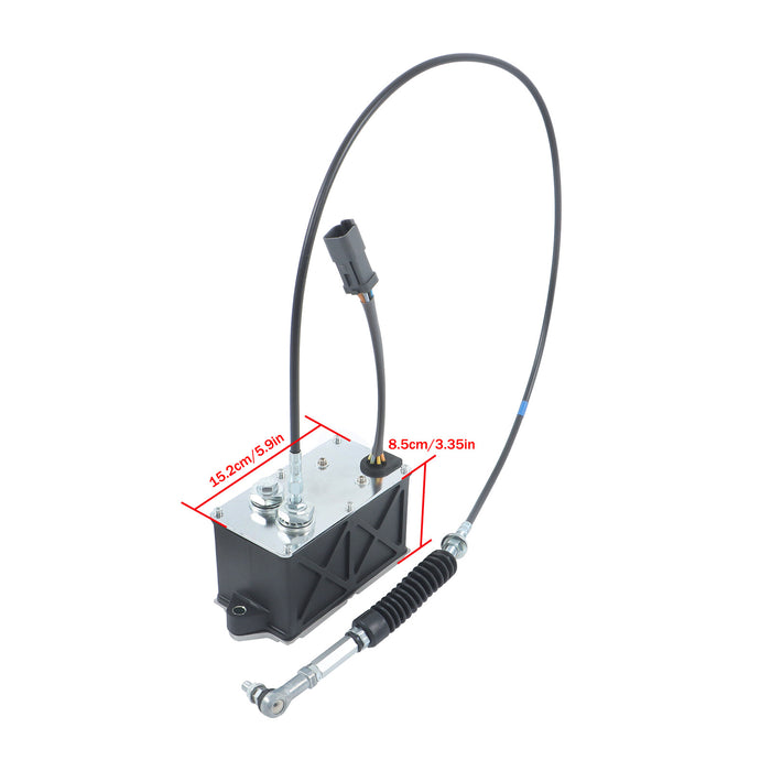 DURAFORCE 247-5235 Throttle Motor For Caterpillar CAT Single Throttle Cable 6 Pins Plug