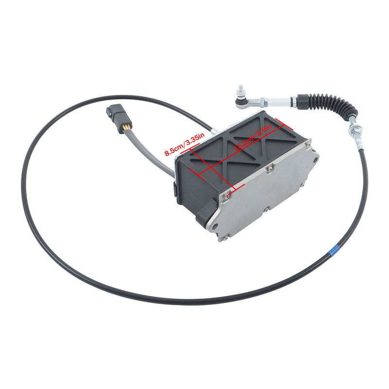 DURAFORCE 247-5235 Throttle Motor For Caterpillar CAT Single Throttle Cable 6 Pins Plug