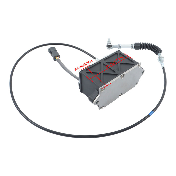 DURAFORCE 247-5235 Throttle Motor For Caterpillar CAT Single Throttle Cable 6 Pins Plug