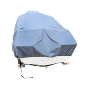 DURAFORCE 600D V-Hull Boat Cover 16-18.5ft Waterproof Heavy Duty Trailerabl Runabout Cover