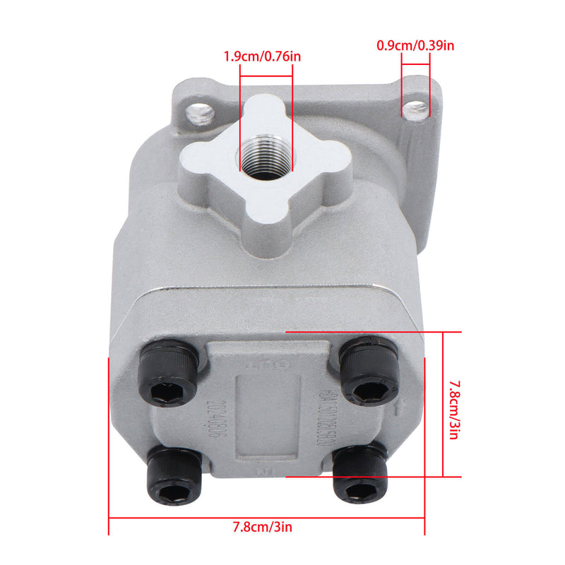 DURAFORCE Hydraulic Pump for Kubota B4200 B5100 B6100 B7100 67211-76100 67211-76102