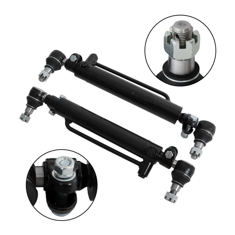 DURAFORCE 2 PCS D128454 D84800 Power Steering Cylinder Compatible For Case 580 580C 580D