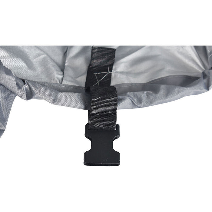 DURAFORCE 20-22ft V-Hull Boat Cover Runabout Trailerable Fishing Ski Bass Waterproof Grey
