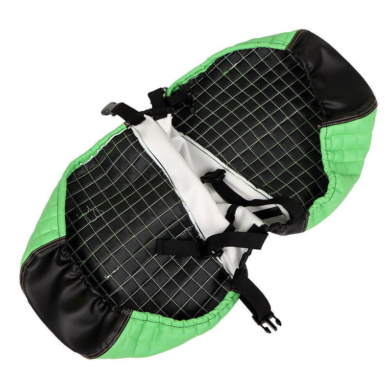 DURAFORCE Front & Rear Seat Covers For Club Car DS 2000.5-Up Golf Carts Green