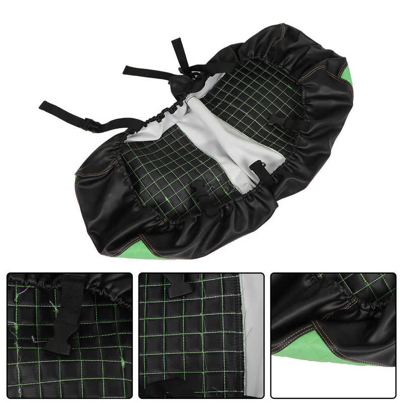 DURAFORCE Front & Rear Seat Covers For Club Car DS 2000.5-Up Golf Carts Green