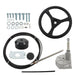 DURAFORCE 12FT SS13712 Boat Rotary Steering System Outboard Kit & 12Ft Marine Cable US