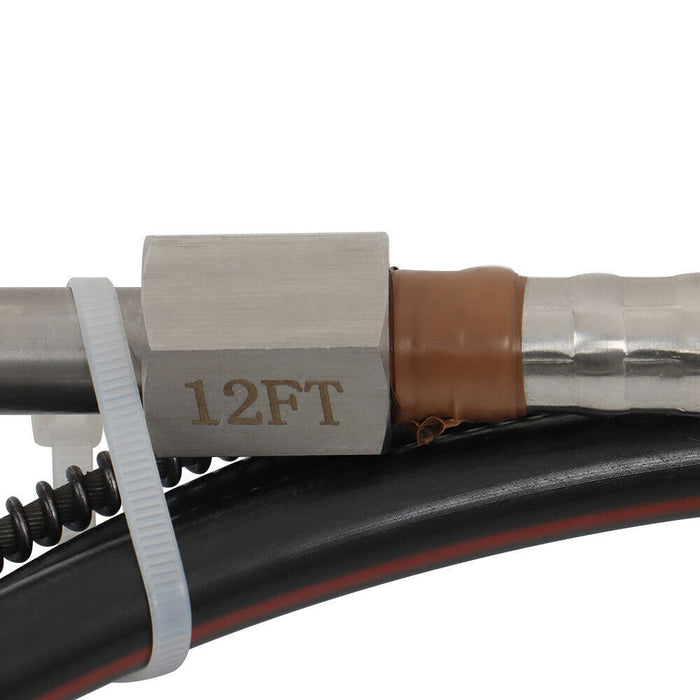 DURAFORCE 12FT SS13712 Boat Rotary Steering System Outboard Kit & 12Ft Marine Cable US