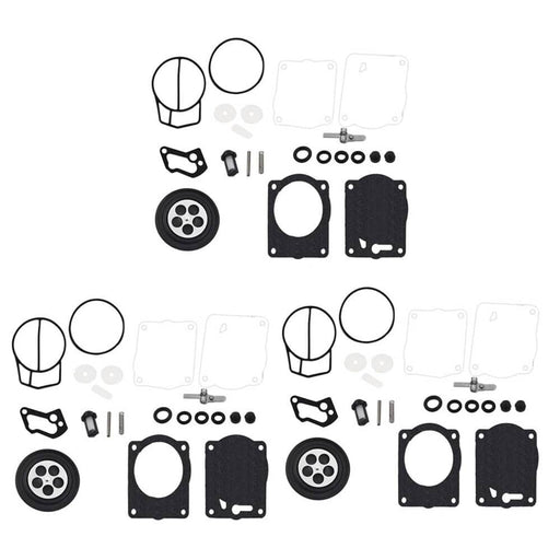 DURAFORCE Triple PCS Carburetor Rebuild Kit Fit For Yamaha XL XLT 1200 GP1200R GPr1200