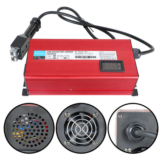 DURAFORCE 36 Volt 12 Amp Anderson SB-50 Style Plug Battery Charger For EZGO Golf Cart