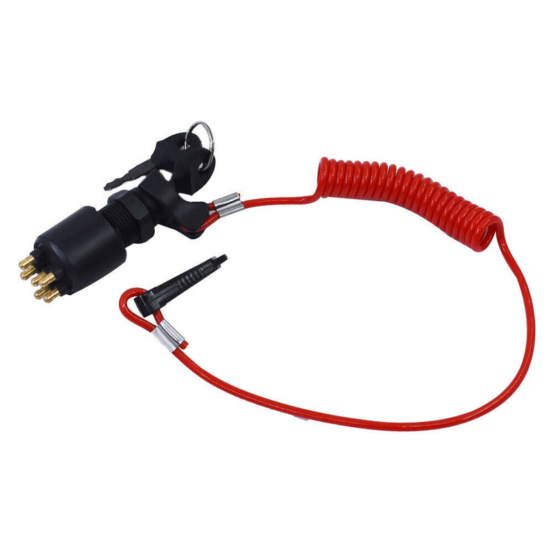 DURAFORCE Ignition Switch&Lanyard 5005801 175974 Outboard Motor For Johnson OMC BRP