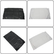 DURAFORCE Golf Carts Front Seat Covers - Black Color Fits For Club Car Precedent