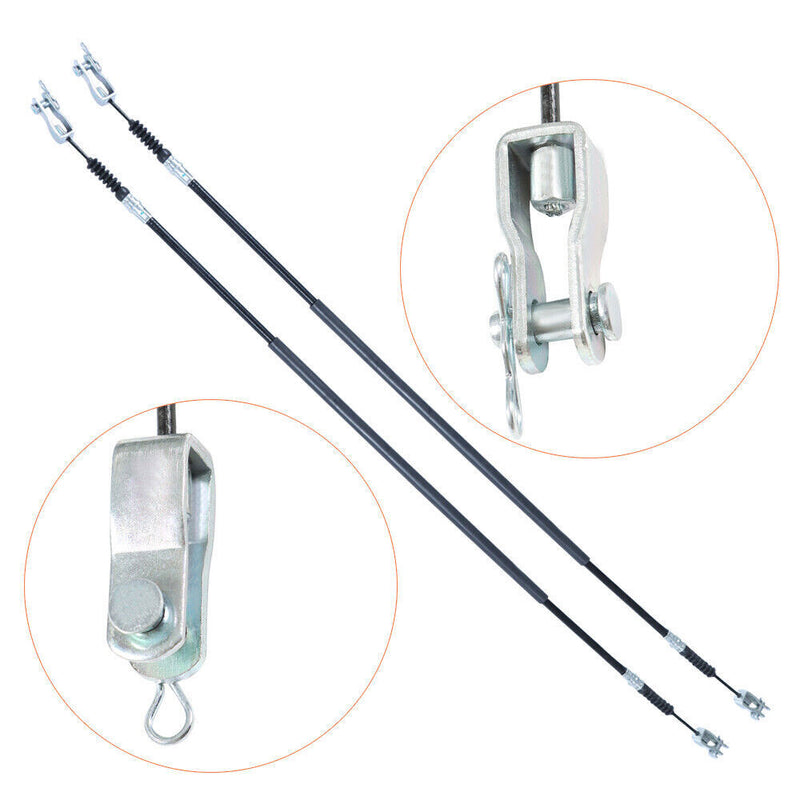 DURAFORCE 2× Golf Cart Rear Brake Cable 42" For Club Car DS 1981-1999 Driver Passenger