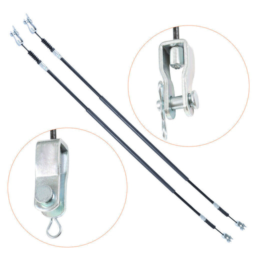 DURAFORCE 2× Golf Cart Rear Brake Cable 42" For Club Car DS 1981-1999 Driver Passenger