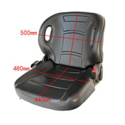 DURAFORCE New Molded Seat With Seatbelt & Switch Premium Quality Belt For Toyota Forklift